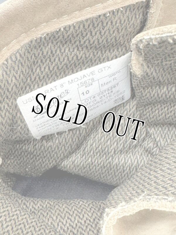 画像10: 米軍実物 DANNER USMC RAT 8 MOJAVE 15678  GORE-TEX ブーツ (10)