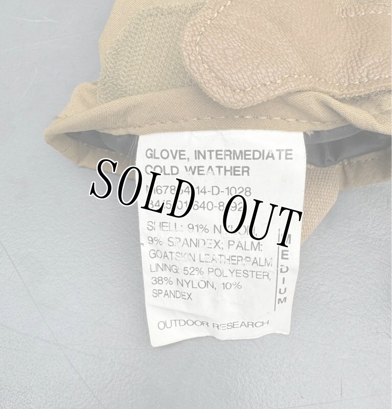 画像7: 米軍実物　ORアウトドアリサーチ   GLOVE,INTERMEDIATE COLD WEATHER MEDIUM (7)