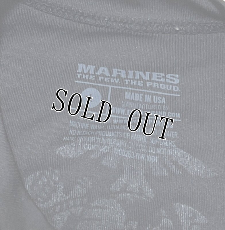 画像4: 海兵隊実物 USMC オフィシャル Tシャツ LARGE BLACK (4)