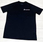 画像2: 海兵隊実物　USMC オフィシャル Tシャツ　LARGE　BLACK (2)