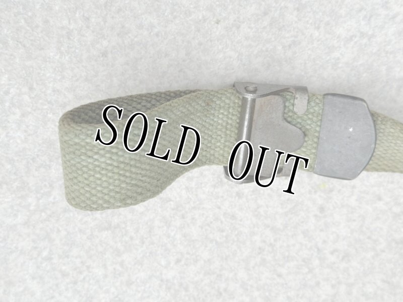 画像4: 米軍実物 M16 コットン   ライフル スリング OD  (4)