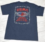 画像4: 米軍放出品　USMC 　Tシャツ　MEDIUM (4)