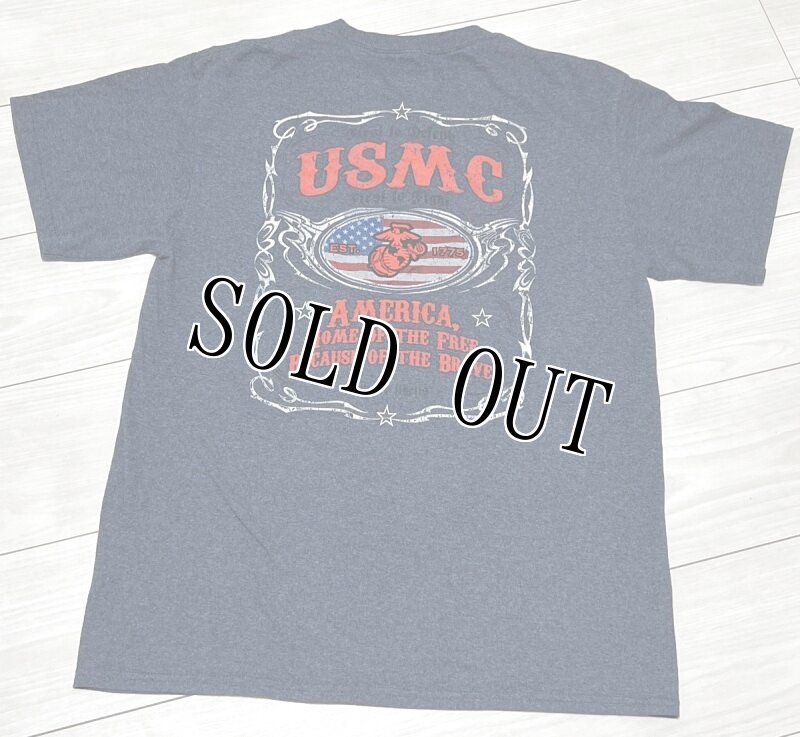 画像4: 米軍放出品 USMC  Tシャツ MEDIUM (4)