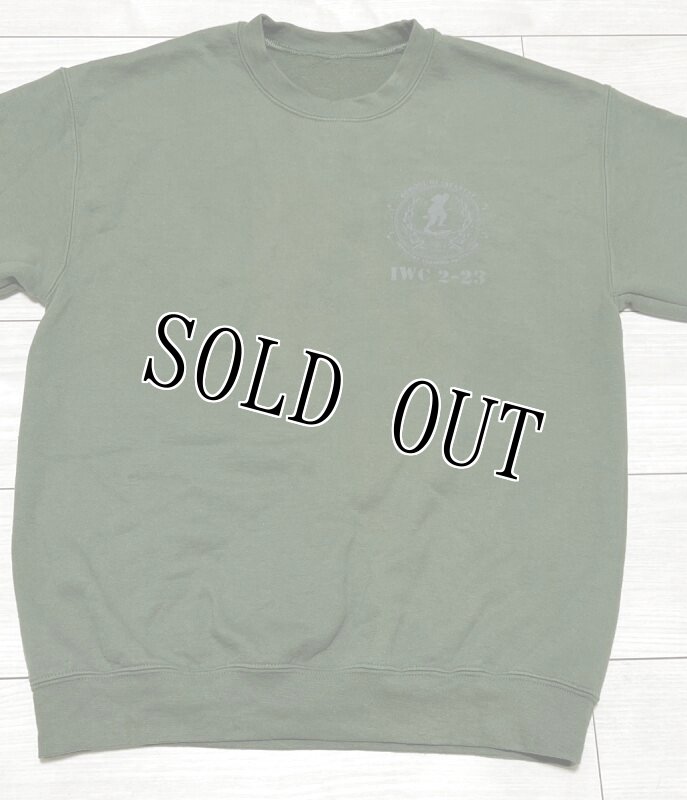 画像2: 米軍放出品 USMC SCHOOL OF INFANTRY スウェットトレーナー (2)