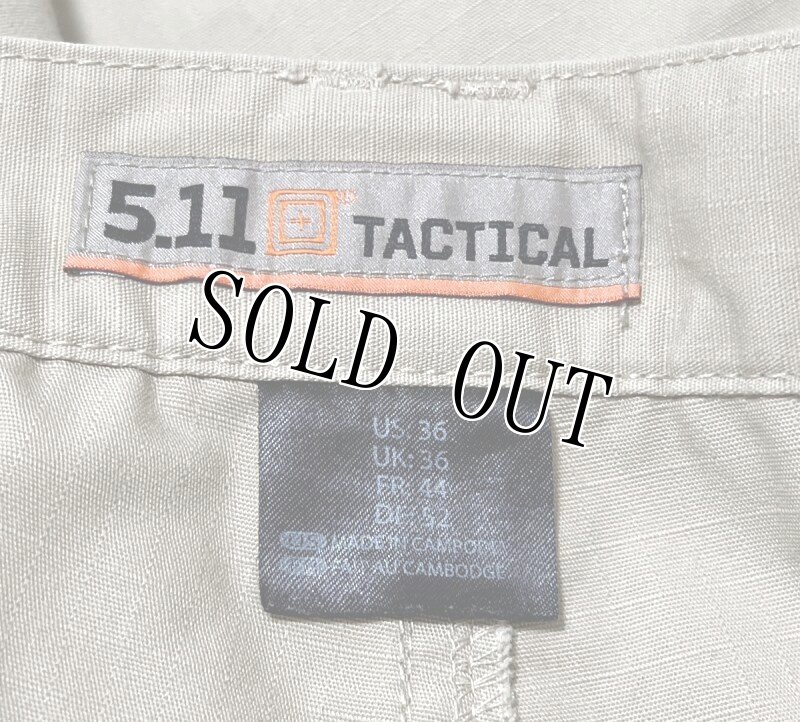画像5: 米軍放出品 5.11 タクティカルショートパンツ 36 (5)