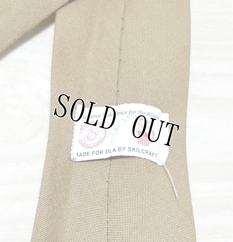 画像3: 米軍放出品 USMC サービスドレス ネクタイ/ネクタイピン (3)