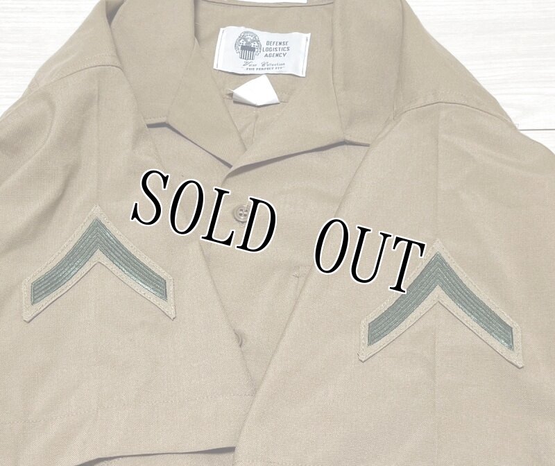 画像2: 米軍実物,USMC　サービスドレス半袖シャツ　15  (2)