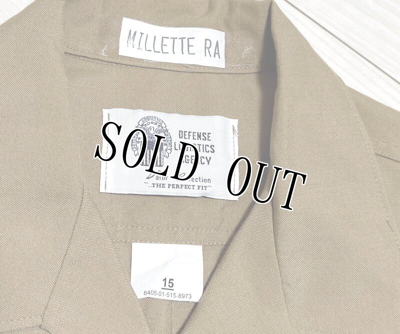 画像4: 米軍実物,USMC　サービスドレス半袖シャツ　15  (4)