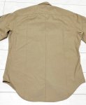 画像5: 米軍放出品,USMC　サービスドレスシャツ　16,5×34 (5)