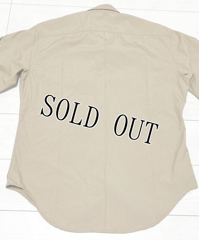 画像5: 米軍放出品,USMC サービスドレスシャツ 16,5×34 (5)