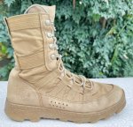 画像4: 米軍隊実物 DANNER TROPICIAL   8 COYOTE HOT  52121 ダナーミリタリーブーツ (4)