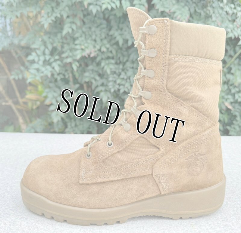 画像4: 海兵隊実物 BATES デザートマーパットブーツ  9.5 W (4)