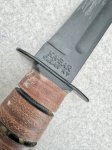 画像7: 米軍実物 KA-BAR USMC アウトドア ナイフ (7)