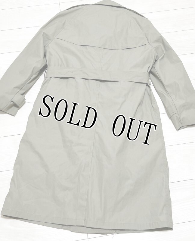 画像2: 米軍実物 海兵隊 ミリタリー トレンチコート 　38S (2)