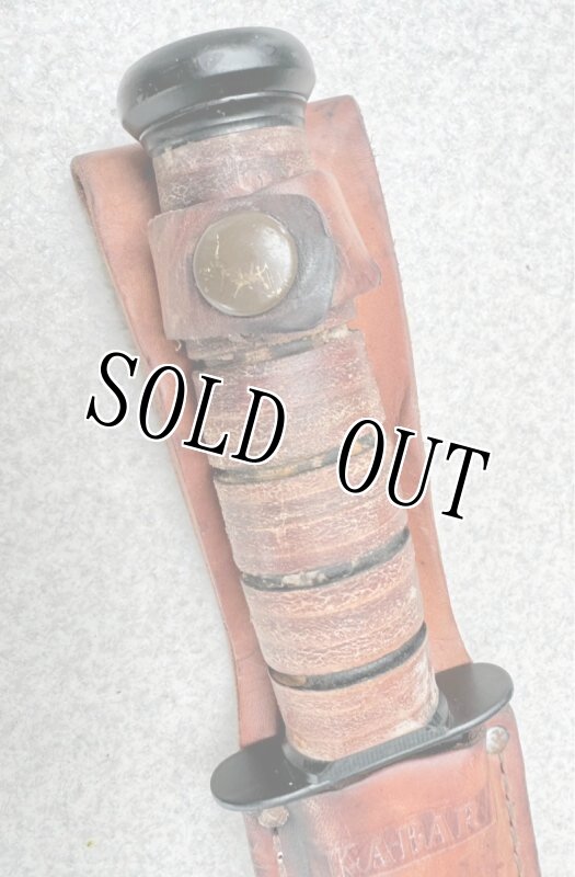 画像10: 米軍実物 KA-BAR USMC アウトドア ナイフ (10)