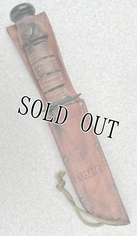 画像8: 米軍実物 KA-BAR USMC アウトドア ナイフ (8)