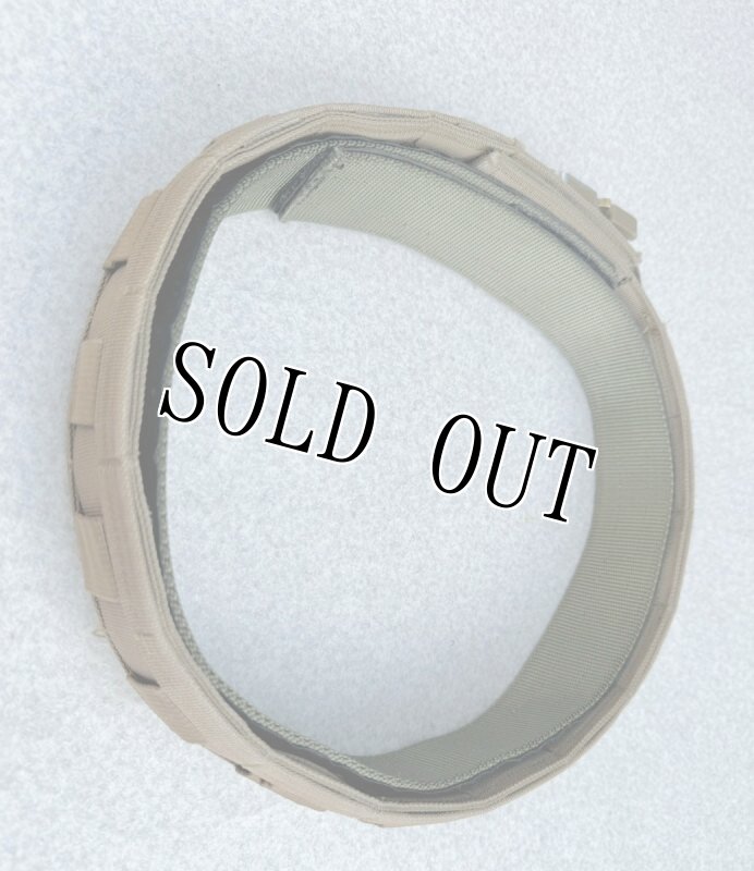 画像2: 海兵隊実物 オードナンス製 タクティカル ガンファイターベルト  コヨーテ MEDIUM (2)