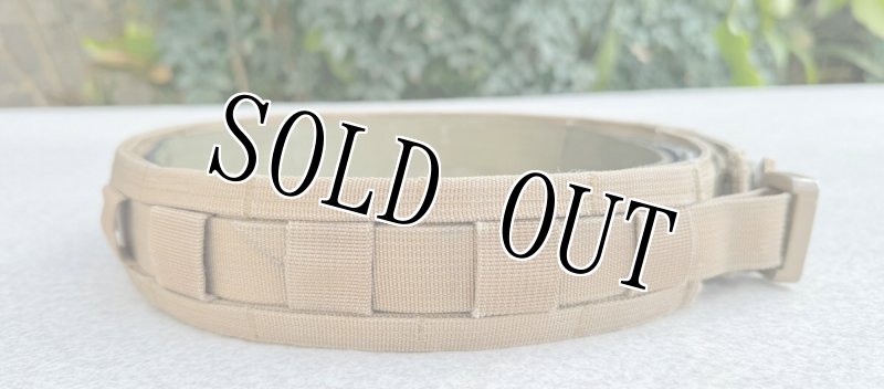 画像6: 海兵隊実物 オードナンス製 タクティカル ガンファイターベルト  コヨーテ MEDIUM (6)