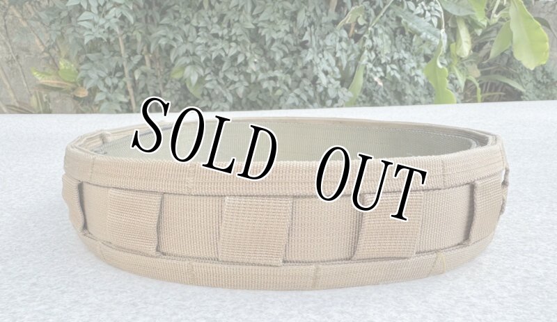 画像7: 海兵隊実物 オードナンス製 タクティカル ガンファイターベルト  コヨーテ MEDIUM (7)