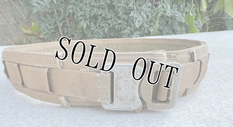 画像8: 海兵隊実物 オードナンス製 タクティカル ガンファイターベルト  コヨーテ MEDIUM (8)