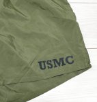 画像2: 米軍放出品　USMC　OD　トレーニングパンツ　MEDIUM (2)