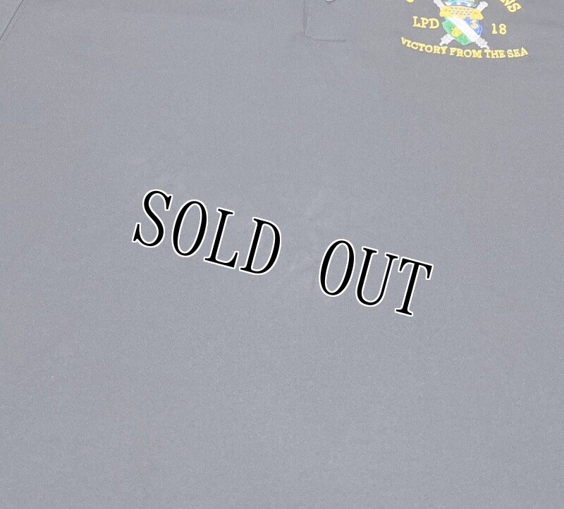 画像3: 米軍放出品 USS NEW ORLEANS LPD-18 ポロシャツ X LARGE (3)