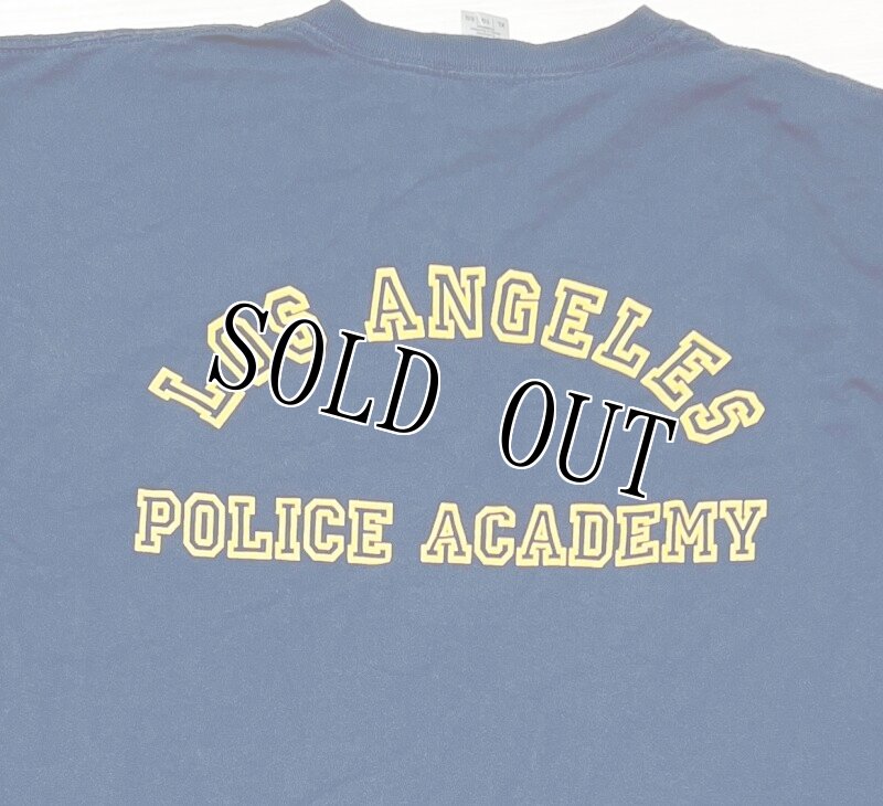画像4: 米軍放出品 LOS ANGELES POLICE ACADEMY Tシャツ X LARGE (4)