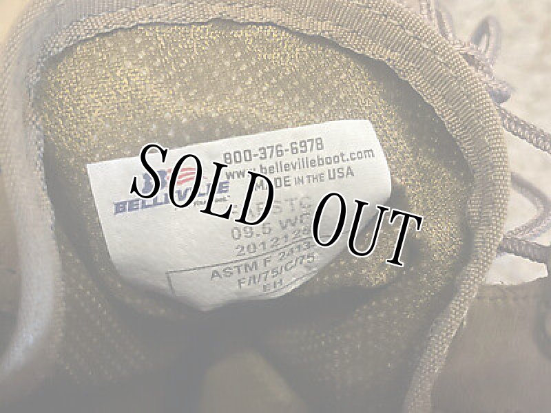 画像11: 米海兵隊実物 Billeville FAFSTC デザートマーパットブーツ 8.5 WF (11)