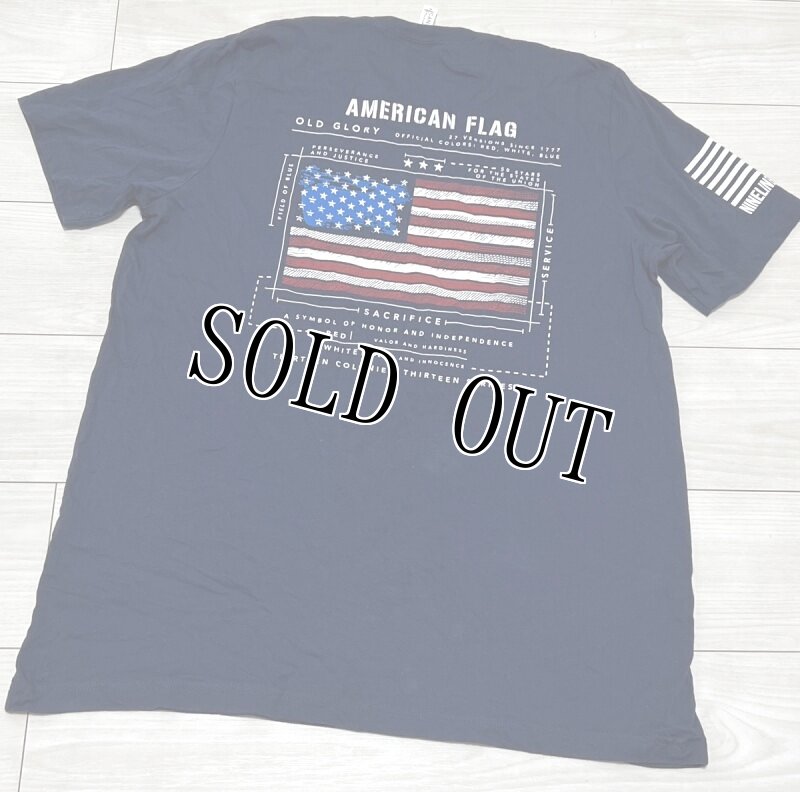 画像4: 米軍放出品 AMERICAN FLAG Tシャツ X LARGE (4)
