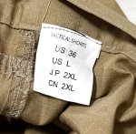 画像3: 米軍放出品 Kolongvangie　タクティカルショートパンツ　36 (3)
