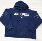 画像1: 米軍放出品　USAF　AIR FORCE スウェットパーカー LARGE (1)