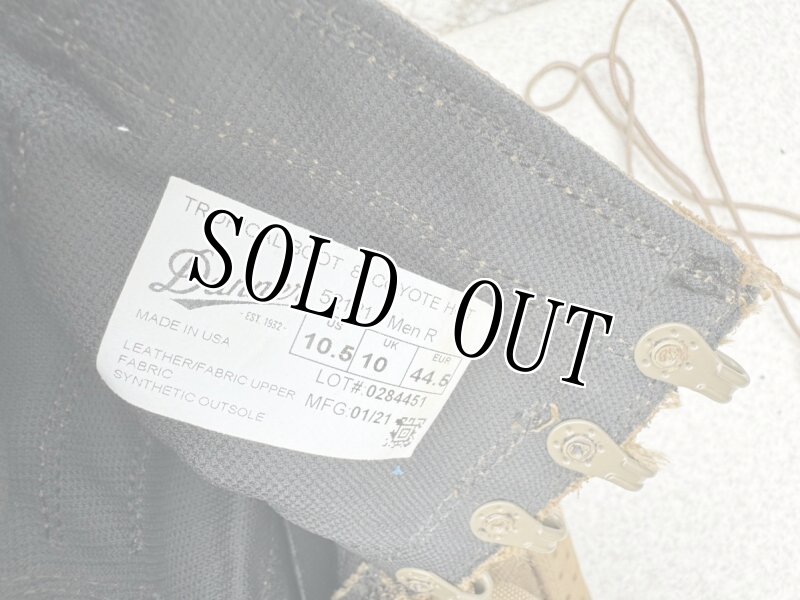 画像11: 米軍実物 DANNER TROPICIAL   8 COYOTE HOT  52121 ダナーミリタリーブーツ (11)