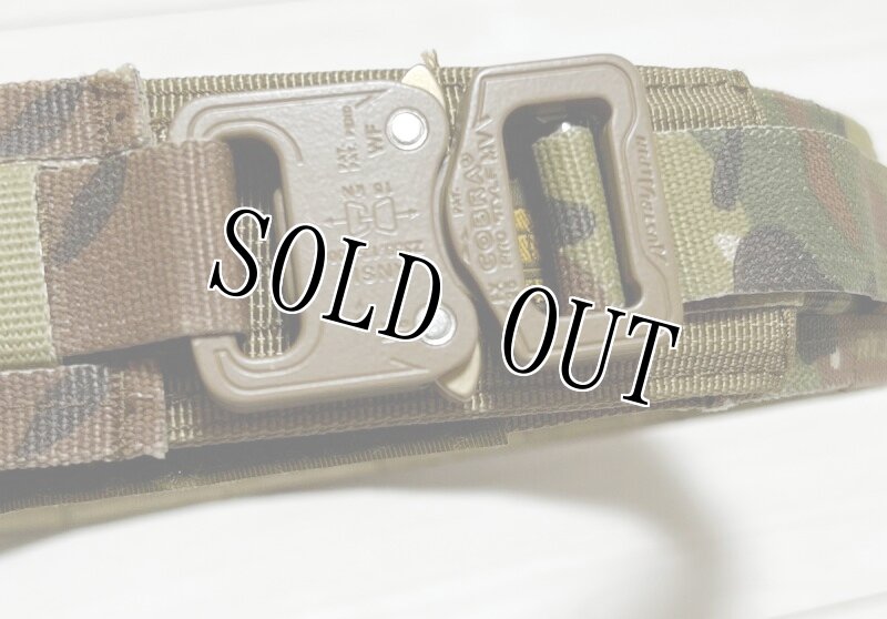 画像2: ORDNANCE TACTICAL OKINAWA オードナンス タクティカル ガンファイターベルト CB  マルチ/TAN　LARGE (2)