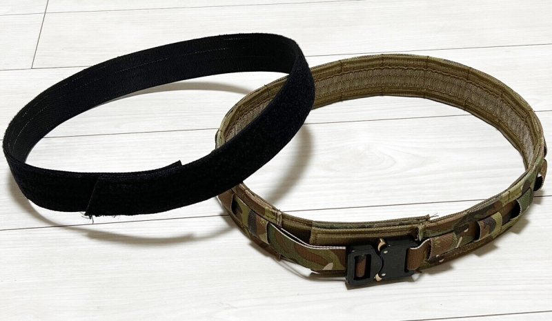 画像1: ORDNANCE TACTICAL OKINAWA オードナンス タクティカル ガンファイターベルト CB  マルチ/BK　LARGE (1)