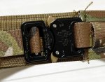 画像2: ORDNANCE TACTICAL OKINAWA オードナンス タクティカル ガンファイターベルト CB  マルチ/BK　LARGE (2)