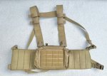 画像5: ORDNANCE TACTICAL OKINAWA オードナンス   T-BIRD CHEST RIG（ティーバードチェストリグ）コヨーテ (5)