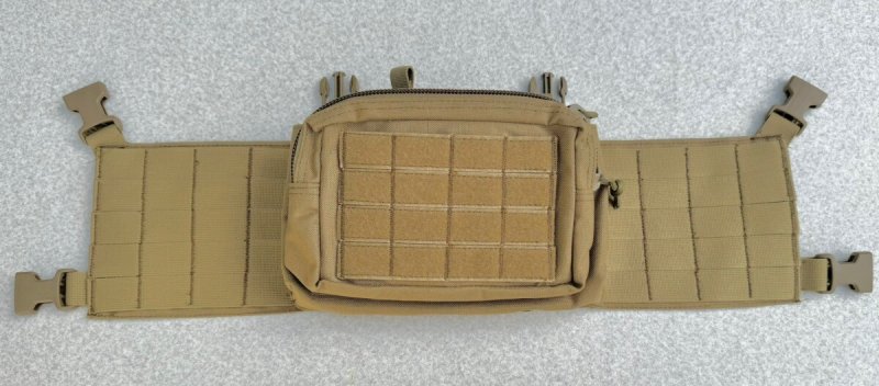 画像8: ORDNANCE TACTICAL OKINAWA オードナンス   T-BIRD CHEST RIG(ティーバードチェストリグ)コヨーテ (8)