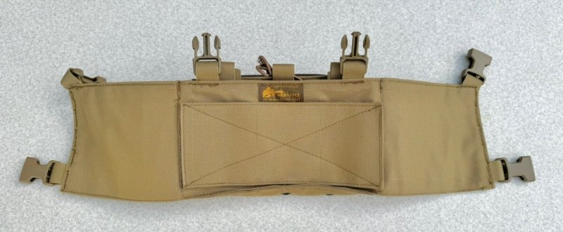 画像9: ORDNANCE TACTICAL OKINAWA オードナンス   T-BIRD CHEST RIG(ティーバードチェストリグ)コヨーテ (9)
