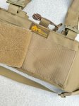 画像13: ORDNANCE TACTICAL OKINAWA オードナンス   T-BIRD CHEST RIG（ティーバードチェストリグ）コヨーテ (13)