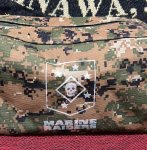 画像2: 米軍放出品 USMC ウッドランドピクセル ポーチ  (2)