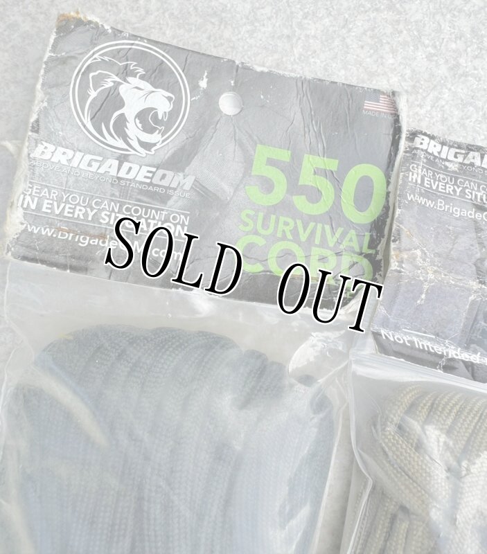 画像3: 米軍放出品 BRICADE QM 550 SURVIVAL CORD  50フィート 2個セット (3)