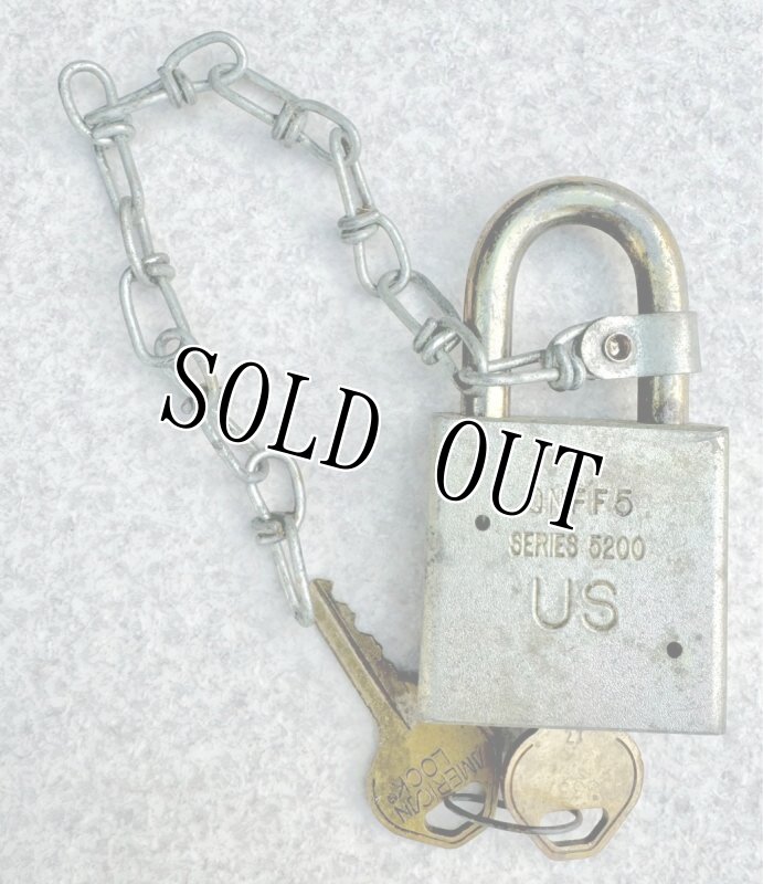 画像4: 米軍実物　軍用　AMERICAN LOCK Padlock　南京錠 (4)