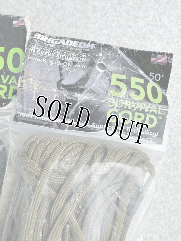 画像2: 米軍放出品 BRICADE QM 550 SURVIVAL CORD  50フィート 2個セット (2)