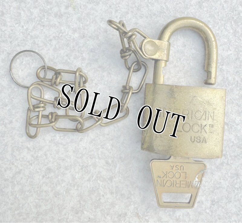 画像5: 米軍実物 American Lock Set U.S. M 3000 Key 南京錠 (5)