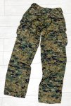 画像3: 海兵隊実物 USMC　Marine Corps Tropical Combat Uniform MCTCU　 ウッドランドマーパットパンツ　SMALL-REGULAR (3)