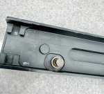 画像10: 米軍実物  M240 Metal Feed Cover  with Scope Rail Base (10)