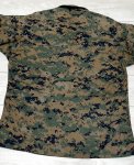 画像3: 米軍実物,USMC　ウッドマーパットジャケット　MEDIUM-SHORT (3)