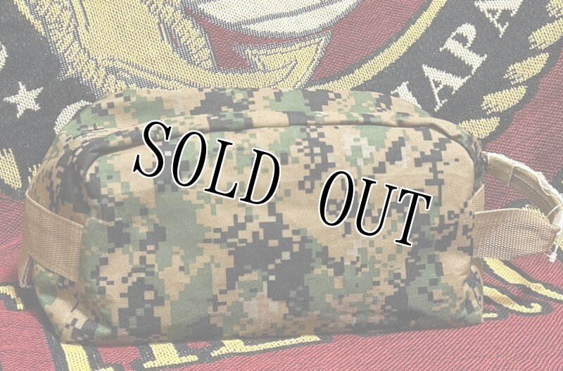 画像4: 米軍放出品 USMC ウッドランドピクセル ポーチ  (4)