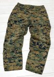 画像1: 海兵隊実物 USMC　ウッドマーパットパンツ　LARGE‐REGULAR (1)