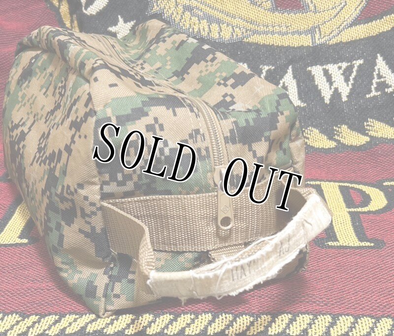 画像3: 米軍放出品 USMC ウッドランドピクセル ポーチ  (3)